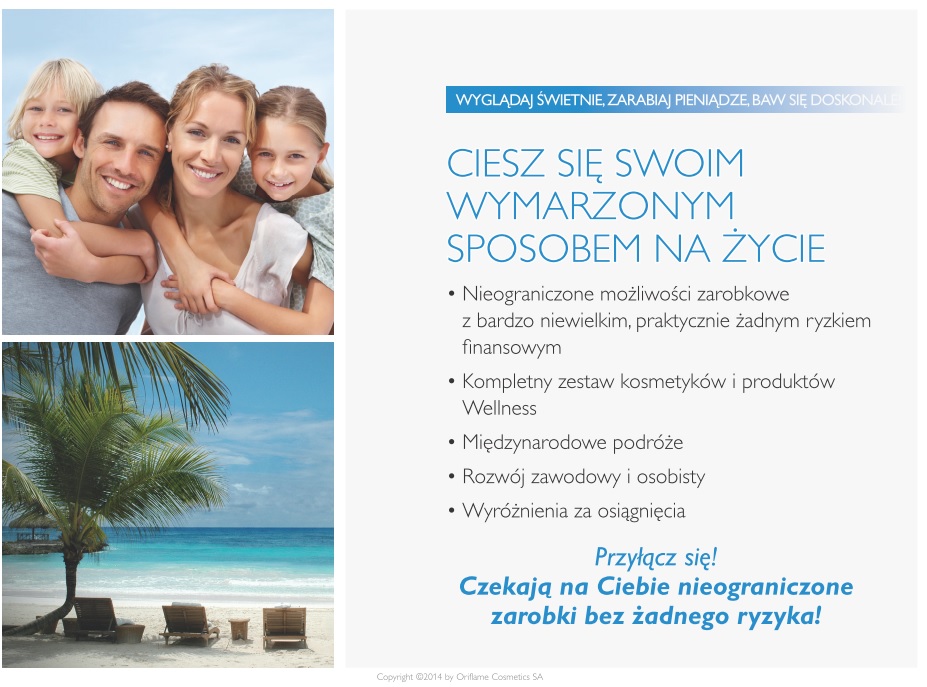 Rodzice z dziećmi — zdjęcie z przesłanego materiału Oriflame